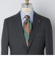 【SHIPS別注】TUDOR ROSES: シルク レップ ワイド ストライプ ネクタイ