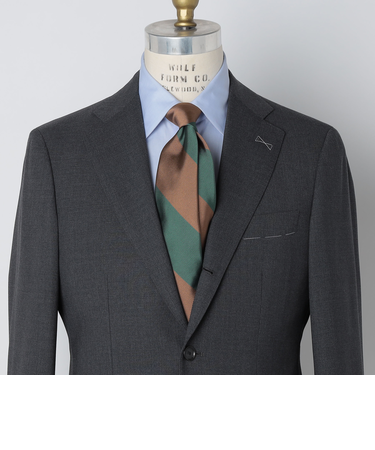 【SHIPS別注】TUDOR ROSES: シルク レップ ワイド ストライプ ネクタイ