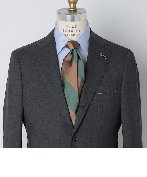 【SHIPS別注】TUDOR ROSES: シルク レップ ワイド ストライプ ネクタイ