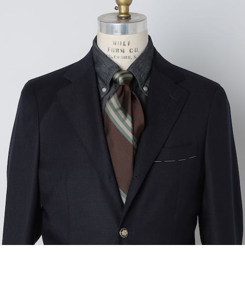 【SHIPS別注】TUDOR ROSES: シルク レップ レジメンタル ネクタイ