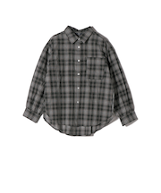 《予約》SHIPS Colors:〈手洗い可能〉シアー チェック シャツ◆