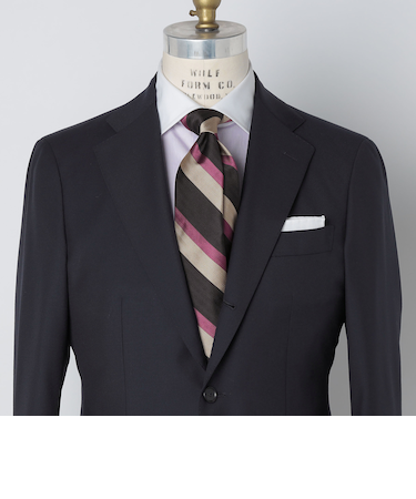 【SHIPS別注】TUDOR ROSES: シルク ヘリンボーン レジメンタル ネクタイ