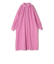 《予約》SHIPS Colors:〈手洗い可能〉ボイル シャンブレー シャツ ワンピース◆