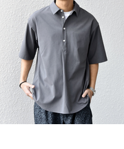 SHIPS any:〈吸水速乾〉Rapidry ボタンダウン レギュラーカラー 半袖 シャツ(セットアップ対応)◆