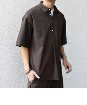 SHIPS any:〈吸水速乾〉Rapidry ボタンダウン レギュラーカラー 半袖 シャツ(セットアップ対応)◆