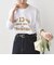 《一部追加・新色予約》【WEB限定】SHIPS Colors:〈洗濯機可能〉フロッキー ロゴ TEE（ロンT）◆