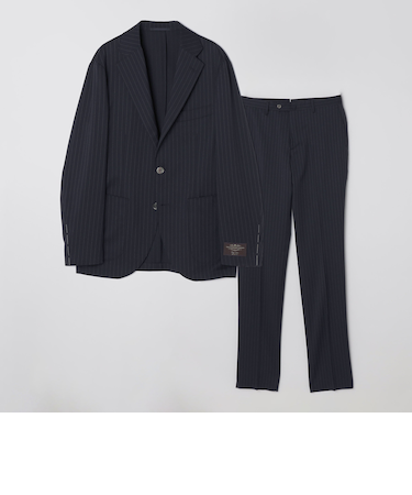 SHIPS: CANONICO ライト アンストラクチャード ストライプ スーツ