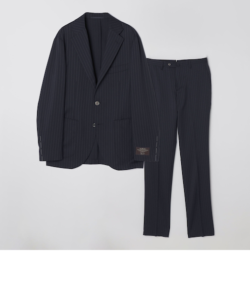 SHIPS: CANONICO ライト アンストラクチャード ストライプ スーツ