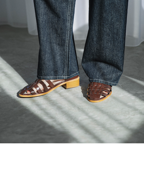 予約》quaranciel: ヒール グルカ サンダル｜シップスの通販｜&mall