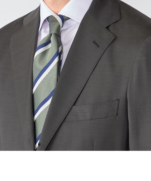 SHIPS: シルク バスケット レジメンタル ネクタイ