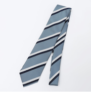 SHIPS: シルク バスケット レジメンタル ネクタイ