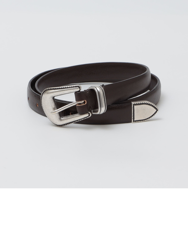 【SHIPS別注】ALBERTO LUTI: ウエスタン ベルト