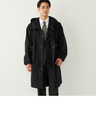 《予約》【SHIPS Colors別注】Rain-Stuff:〈撥水・洗濯機可能〉フード コート◆