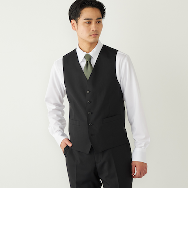 SHIPS Colors:〈洗濯機可能〉T/W スーツ ベスト(セットアップ対応可能)