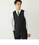 SHIPS Colors:〈洗濯機可能〉T/W スーツ ベスト(セットアップ対応可能)