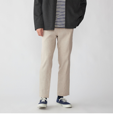 SHIPS: サフィラン リネン イージー パンツ