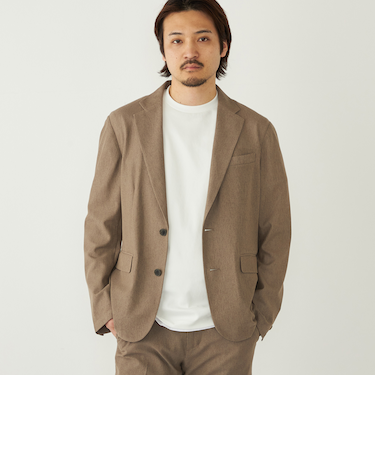 《予約》SHIPS Colors:〈速乾・洗濯機可能〉シャリルジャージー ジャケット◆