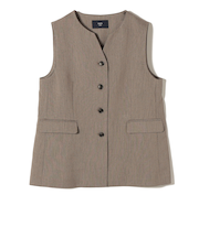 《予約》SHIPS Colors:〈洗濯機可能〉デラオックス スキッパー ジレ◆