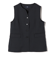 《予約》SHIPS Colors:〈洗濯機可能〉デラオックス スキッパー ジレ◆