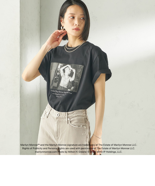 《予約》【SHIPS別注】Marilyn Monroe / フォト TEE