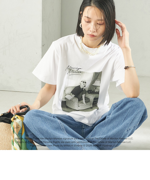 《予約》【SHIPS別注】Marilyn Monroe / フォト TEE