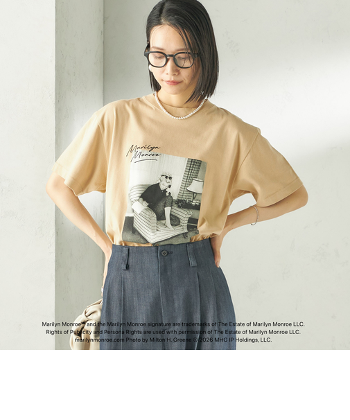 《予約》【SHIPS別注】Marilyn Monroe / フォト TEE
