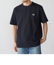 【SHIPS別注】FRED PERRY: ワンポイントロゴ ピケ Tシャツ 26SS