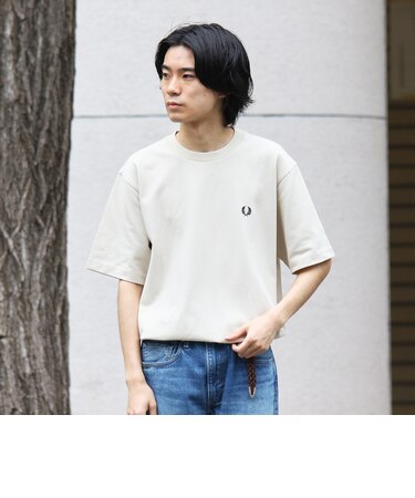 【SHIPS別注】FRED PERRY: ワンポイントロゴ ピケ Tシャツ 26SS