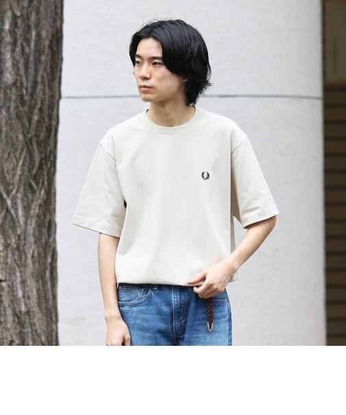 【SHIPS別注】FRED PERRY: ワンポイントロゴ ピケ Tシャツ 26SS