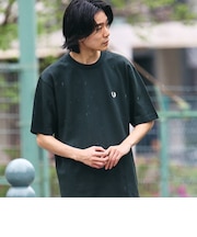 【SHIPS別注】FRED PERRY: ワンポイントロゴ ピケ Tシャツ 26SS