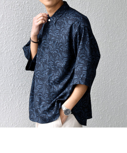 SHIPS any:〈洗濯機可能〉FUTURE LINEN CANVAS リネンライク スキッパー プルオーバーシャツ◆