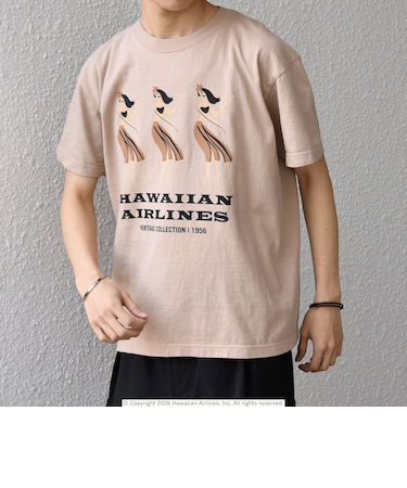 GOOD ROCK SPEED: ハワイアン航空 グラフィック プリント Tシャツ 26SS◆