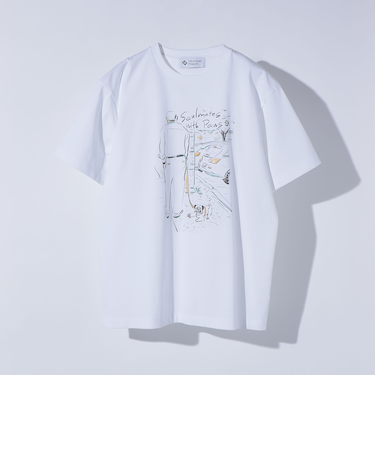 【City Ambient Products別注】佐伯 ゆう子: アート Tシャツ