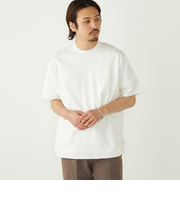 《予約》SHIPS Colors:〈抗菌防臭・接触冷感・紫外線軽減〉スムース ビズT◆