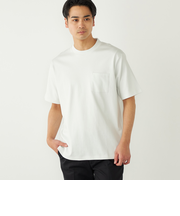 《予約》SHIPS Colors:〈抗菌防臭・接触冷感・紫外線軽減〉スムース ビズT◆