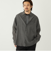 《予約》【SHIPS Colors別注】Engineer:シアー デニム シャツ◆