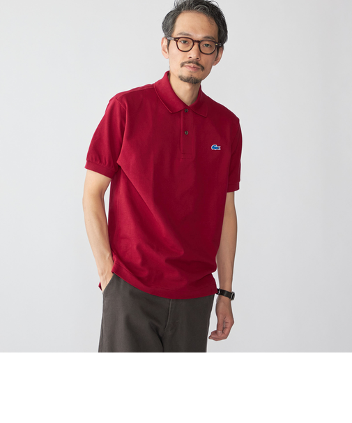 【SHIPS別注】LACOSTE: ドロップテイル ポロシャツ