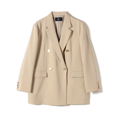 SHIPS Colors:〈手洗い可能〉メタルボタン ダブルブレスト ジャケット