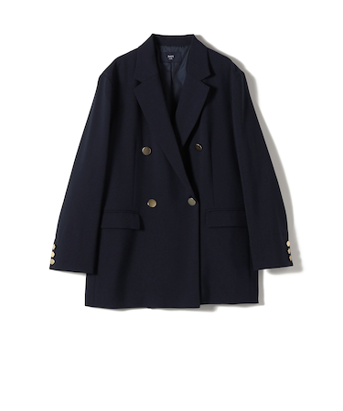 SHIPS Colors:〈手洗い可能〉メタルボタン ダブルブレスト ジャケット