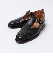 【SHIPS別注】CROCKETT&JONES: CORDOVAN RUSSIA/HATCH グルカサンダル