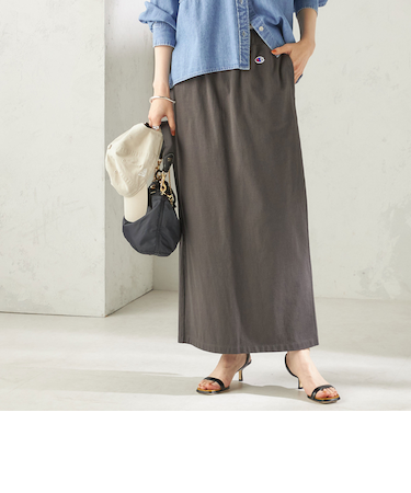 《予約》【一部WEB限定/ SHIPS別注】Champion: タイト スカート