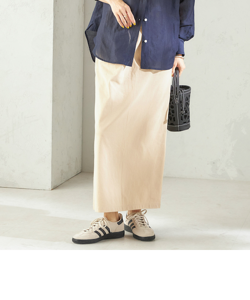 《予約》【一部WEB限定/ SHIPS別注】Champion: タイト スカート