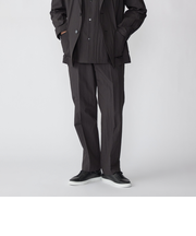 SHIPS:〈洗濯機可能〉CO+ ノープリーツ パンツ(セットアップ対応)