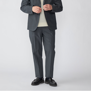 SHIPS:〈洗濯機可能〉CO+ 1プリーツ パンツ(セットアップ対応)