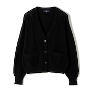 《予約》SHIPS Colors:〈手洗い可能〉ペーパー ライク フリンジ ポケット カーディガン◆