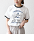 《予約》【SHIPS any別注】THE KNiTS: ロゴ プリント リンガー TEE