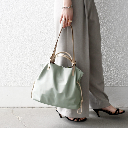 《予約》SHIPS any: 2WAY バイカラー A4 ドロスト トート バッグ