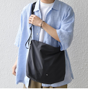 Filer:〈撥水加工/軽量〉SIWA ミニ ショルダーバッグ OG-018◆