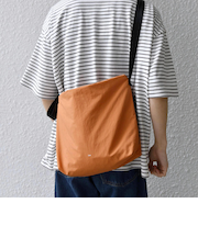 Filer:〈撥水加工/軽量〉SIWA ミニ ショルダーバッグ OG-018◇