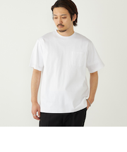 《予約》SHIPS Colors:〈抗菌防臭・UVカット〉シルケット コットン クルーネック T◆